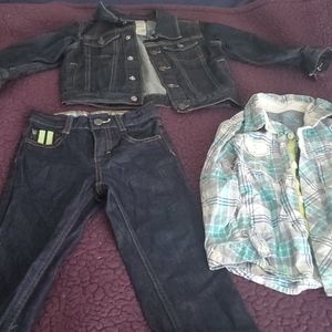 Boys Oskosh Denim Outfit